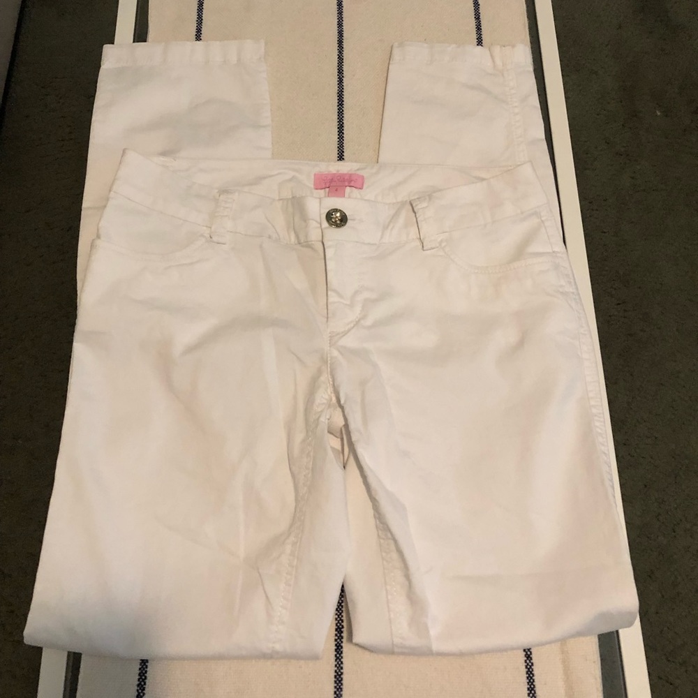 Lily Pulitzer White Pants Size 4